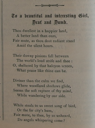 Poem in four stanzas.